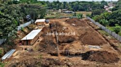 Tampak atas lokasi pembangunan RTH Sidotopo